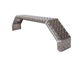 Spatbord Alu tandem 5-kant 1550x220x375 mm