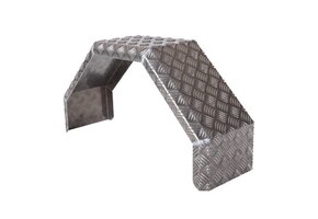 Spatbord Alu 10/12/13 inch 750x200x350 mm