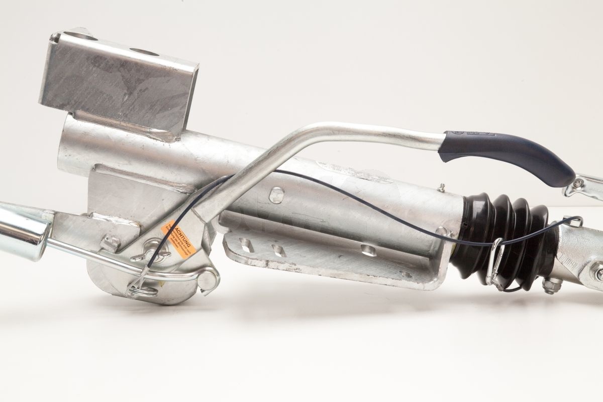 BPW ZAF 3,5-3 oplooprem inclusief neuswielconsole - 1800 > 3500 kg