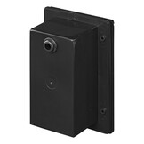 CEE inbouwstekker - rechthoekig - 160x100 mm - zwart