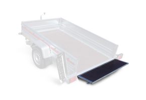 Oprijklep incl. montage materialen - 186 cm