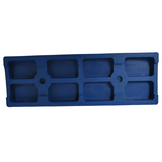 Stootkussen 296x100x32 mm - blauw