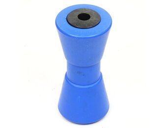 200x95 mm kielrol blauw 21 mm naafdiameter