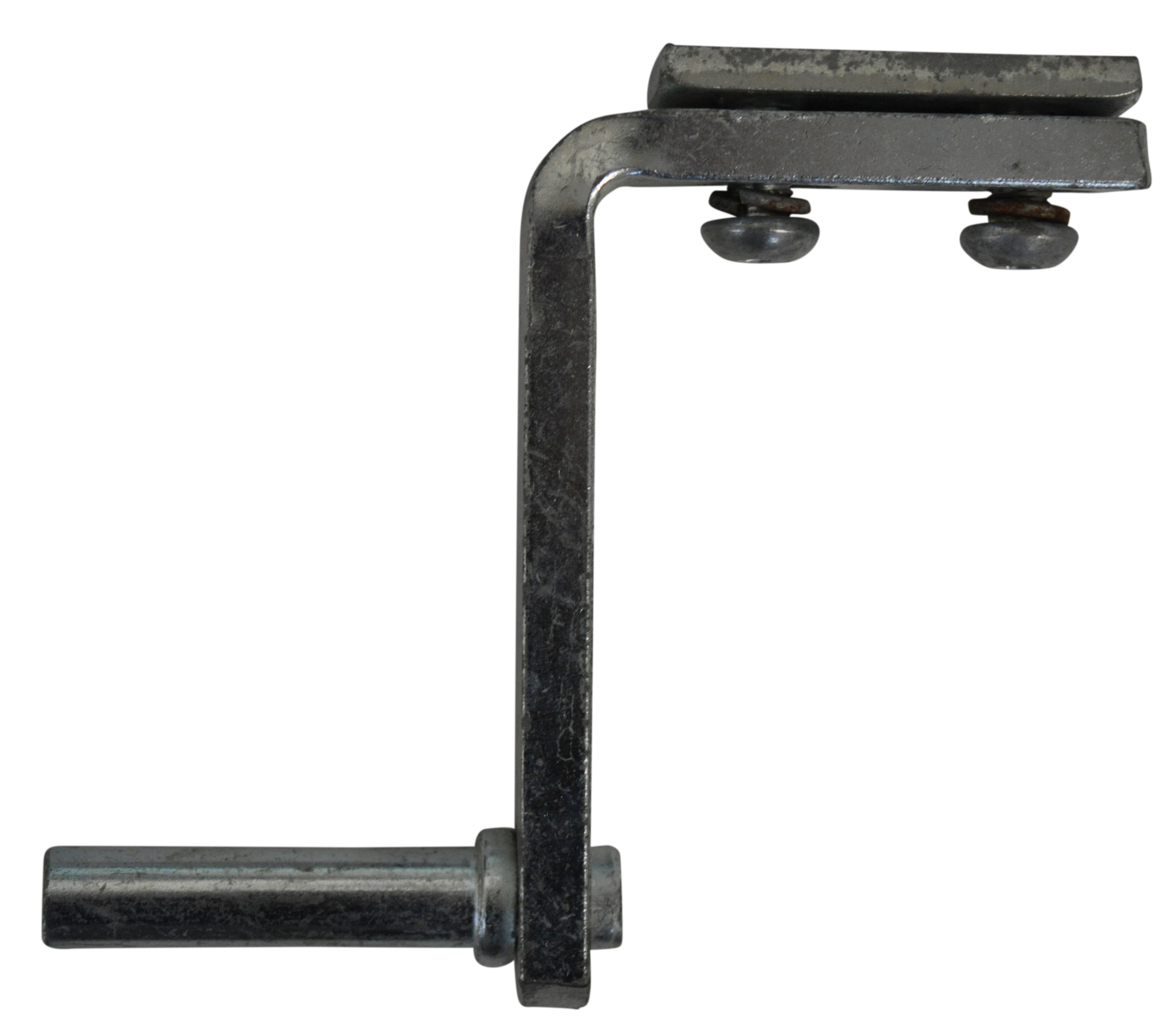 Scharnier compleet voor achterklep aanhanger - 91x70 mm