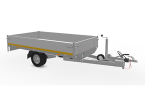 250x145 cm - 1350 kg - 30 cm borden - 56 cm