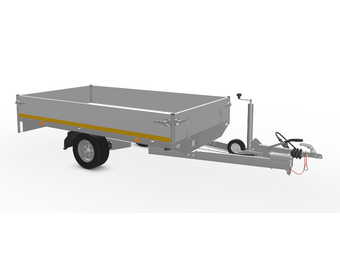 250x145 cm - 1350 kg - 30 cm borden - 56 cm