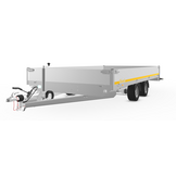 Geremde Eduard plateauwagen 406x220 cm - 3000 kg bruto laadvermogen - 56 cm laadvloerhoogte - 30 cm borden