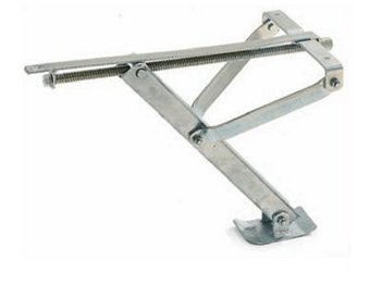 Uitdraaisteun met klapvoet - 500 kg