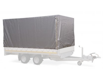 Huif compleet 200x145 - diverse hoogtes - grijs