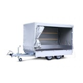 Complete Eduard huif met schuifzeil - doek en stellage - 310x180 cm - diverse hoogtes en kleuren beschikbaar