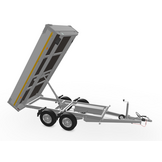 Geremde Eduard achterwaardse Kipper - 310x160 cm - 2500 kg - 72 cm laadvloerhoogte