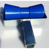 200x85 mm kielrol blauw compleet op T steun