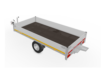 310x160 cm - 1350 kg - inclusief oprijplaten