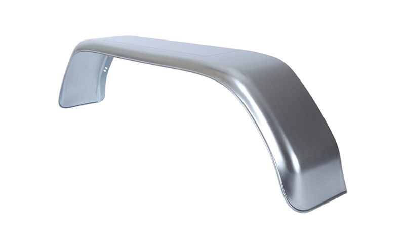 Origineel Anssems bakwagen tandem spatbord metaal 1520x230x400 mm  - omtrek 1980 mm