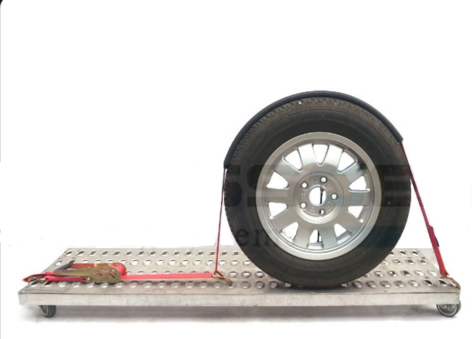 Spanband over de band voor autotransport 340x5 cm - 2500 daN