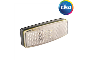 Zijmarkeringslamp - wit - losse draad