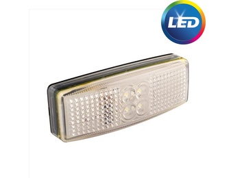 Zijmarkeringslamp - wit - losse draad