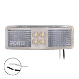 Rechthoekige zijmarkeringslamp - witte markeringslamp - losse draad aansluiting - LED