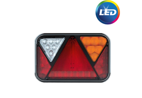 LED rechts met ingebouwde weerstand - connector