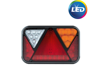 LED rechts met ingebouwde weerstand - connector