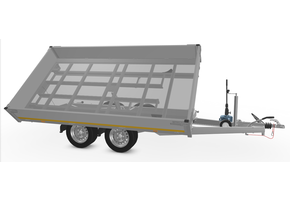 310x160 cm - 2700 kg - handpomp