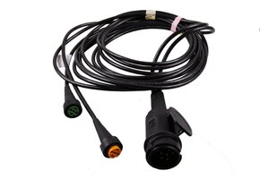 5 meter - 13 polig - 2x 5P - Aspock