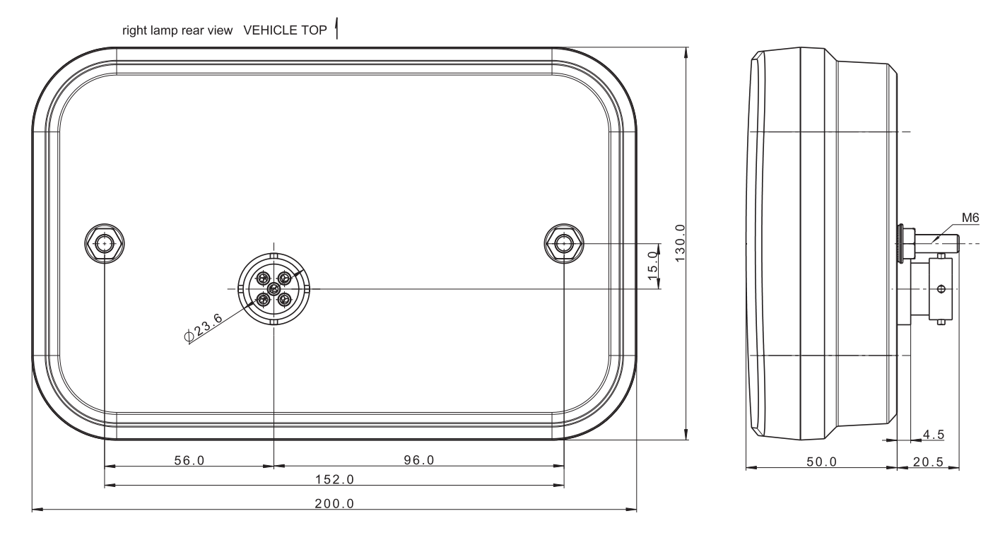 Fristom LED verlichtingsset met 4 meter hoofdkabel -13 polig - inclusief ingebouwde weerstanden
