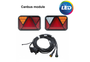 LED set Fristom 4,5 meter - 13 polig aftakkingen