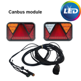 Fristom LED verlichtingsset met 9 meter hoofdkabel -13 polig - inclusief ingebouwde weerstanden