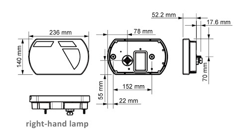Lucidity LED verlichtingsset met 6 meter hoofdkabel -13 polig - inclusief ingebouwde weerstanden