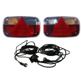 7-polige Aspock Multipoint 3 verlichtingsset met 6 meter hoofdkabel met stekkerdoos