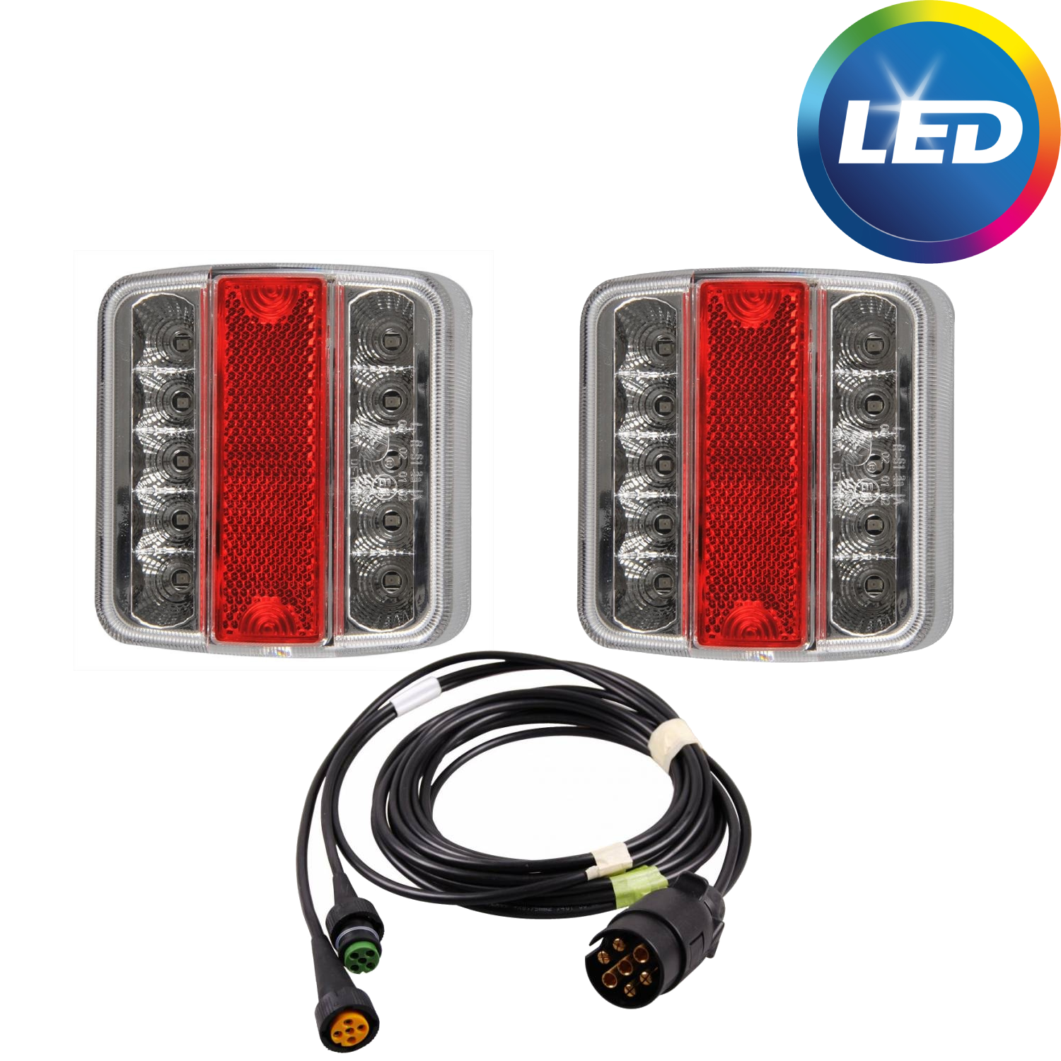 LED verlichtingsset met 4 meter hoofdkabel