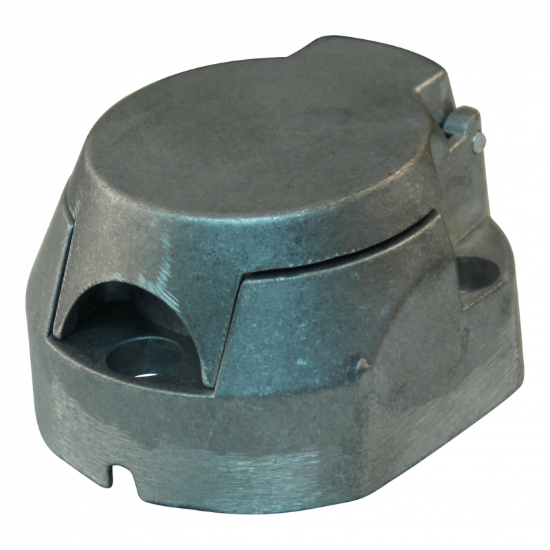 Premium aluminium stekkerdoos 7 polig inclusief mistlampafschakeling