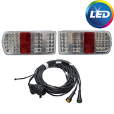 Led set met 4,5 meter hoofdkabel - 13 polig inclusief  aftakkingen 2,5 meter