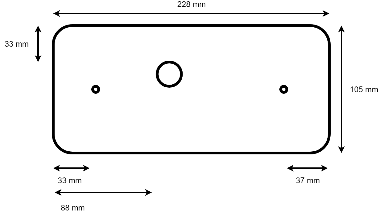 LED verlichtingsset met 6 + 8  meter hoofdkabel 13 polig - inclusief stekkerdoos