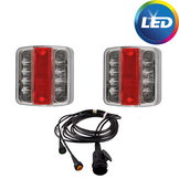 LED verlichtingsset klein - 4 meter hoofdkabel - 13 polig