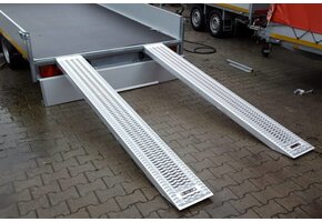 Set oprijplaten - ALU - 2700 kg (250x30x8,5 cm)