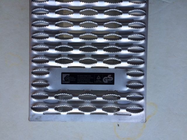 Set oprijplaten aluminium 2700 kg (1350 kg per stuk)