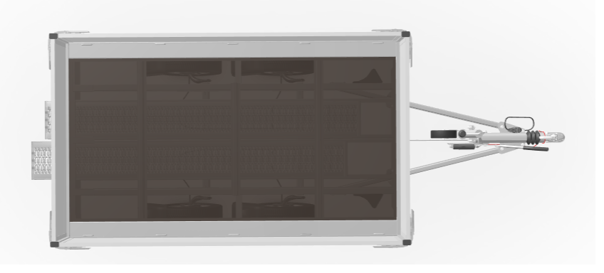 Geremde Eduard plateauwagen - 256x150 cm - 2000 kg bruto laadvermogen - inclusief oprijplaten