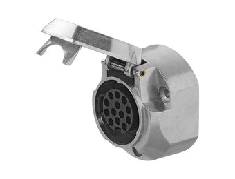 Stekkerdoos 13 polig metaal