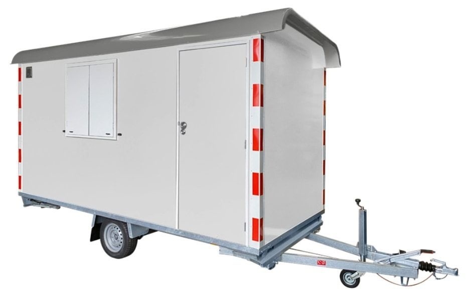 Anssems PTS schaftwagen - 1400 kg bruto laadvermogen - geremd - schaftruimte 292x188x211 cm