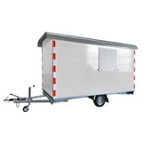 Anssems PTS schaftwagen - 1400 kg bruto laadvermogen - geremd - schaftruimte 292x188x211 cm