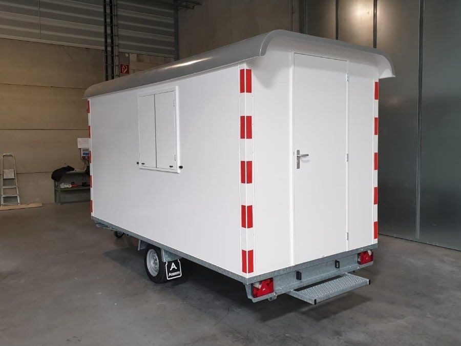 Anssems PTS schaftwagen - 1400 kg bruto laadvermogen - geremd - schaftruimte 292x188x211 cm