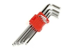 Inbussleutel set 9-delig