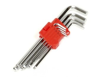 Inbussleutel set 9-delig