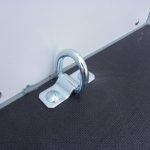 Powertrailer GEKA 1 gesloten aanhangwagen - 200x132x125 cm - 750 kg bruto laadvermogen - geremd en ongeremd