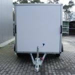 Powertrailer GEKA 2 gesloten aanhangwagen - 200x132x150 cm - 750 kg bruto laadvermogen - geremd en ongeremd