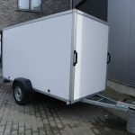 Powertrailer GEKA 2 gesloten aanhangwagen - 200x132x150 cm - 1000 en 1350 kg bruto laadvermogen - geremd