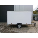 Powertrailer GEKA 2 gesloten aanhangwagen - 200x132x150 cm  - 1000 en 1350  kg bruto laadvermogen - geremd