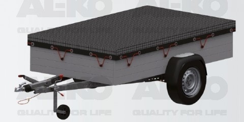 Premium gaasnet - 450x250 cm - inclusief elastiek rondom - UV bestendig - net voor aanhanger